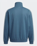CNY Chinese Style Blue Oversized Jacket – Kung Fu Button Streetwear Track Jacket (Unisex)