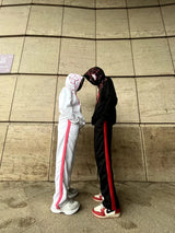 Couple Spider Hoodie Set – Zip-Up Spider Mask Hoodie Tracksuit for Men & Women Streetwear